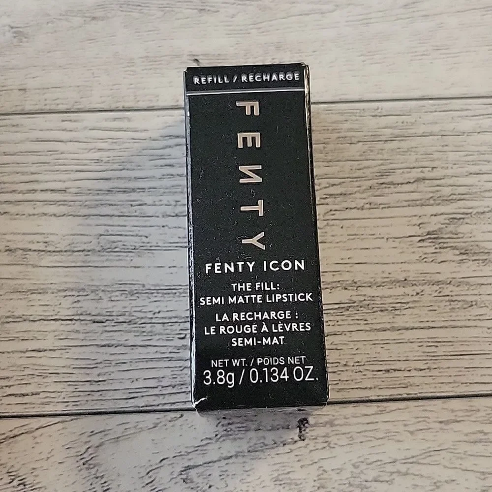 Fenty Beauty Icon Lipstick Refill and Empty Case